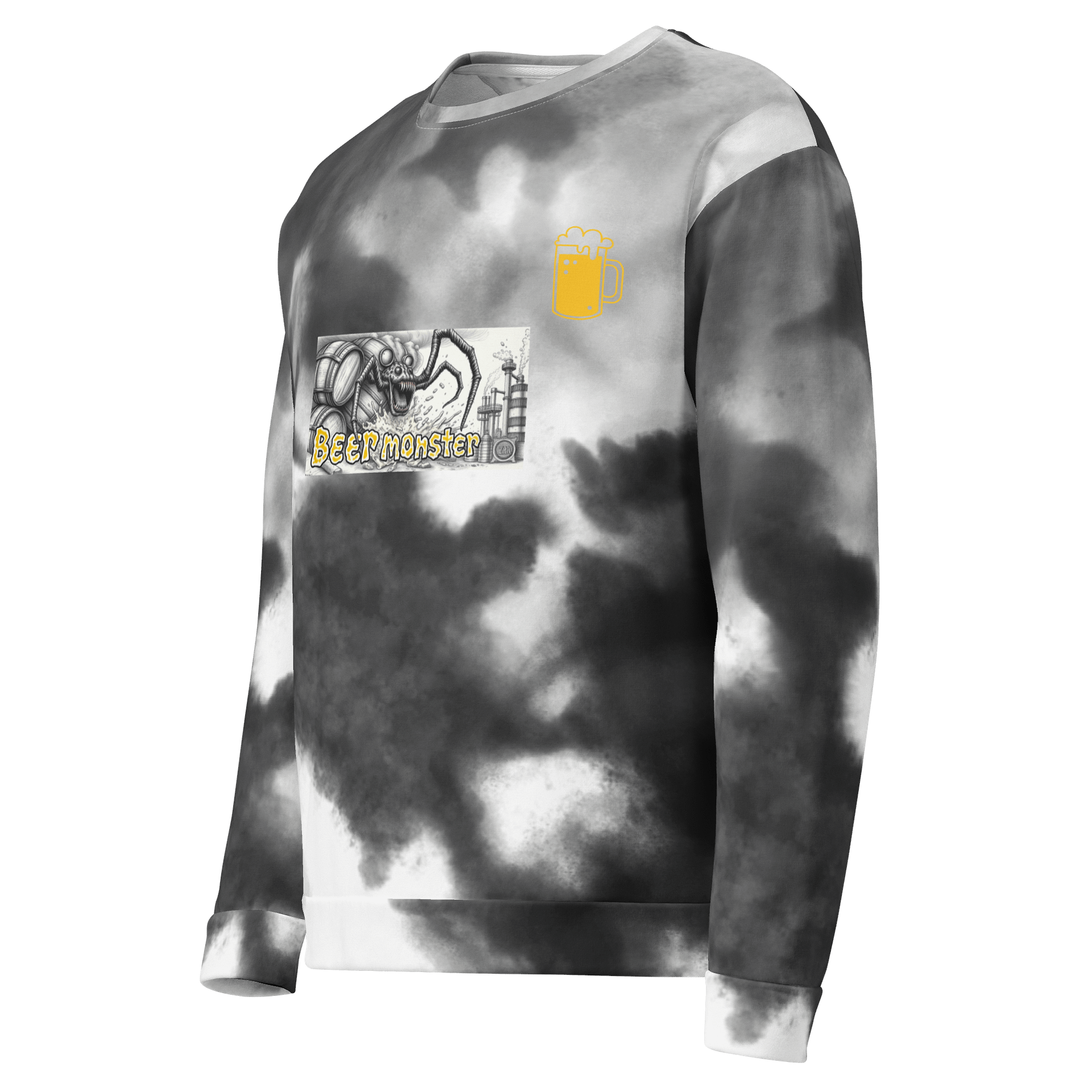 Beer Monster Unisex All-Over Sweatshirt product image (3)