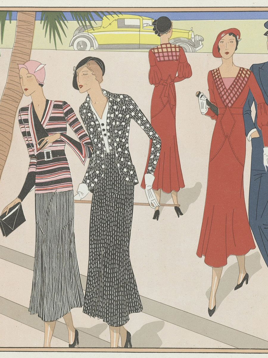PDF, PNG - 1920s Fashion Art-Goût-Beauté Coloring Book product image (2)