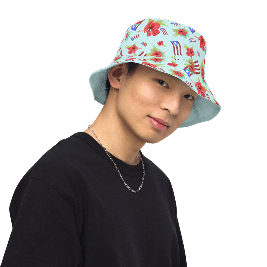 Puerto Rican Pride All-Over Print Bucket Hat product image (9)