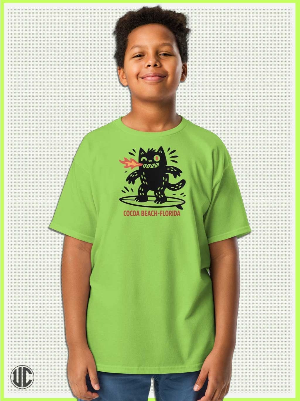 Kids T-Shirt | Cocoa Beach | Surfer Tee product image (1)