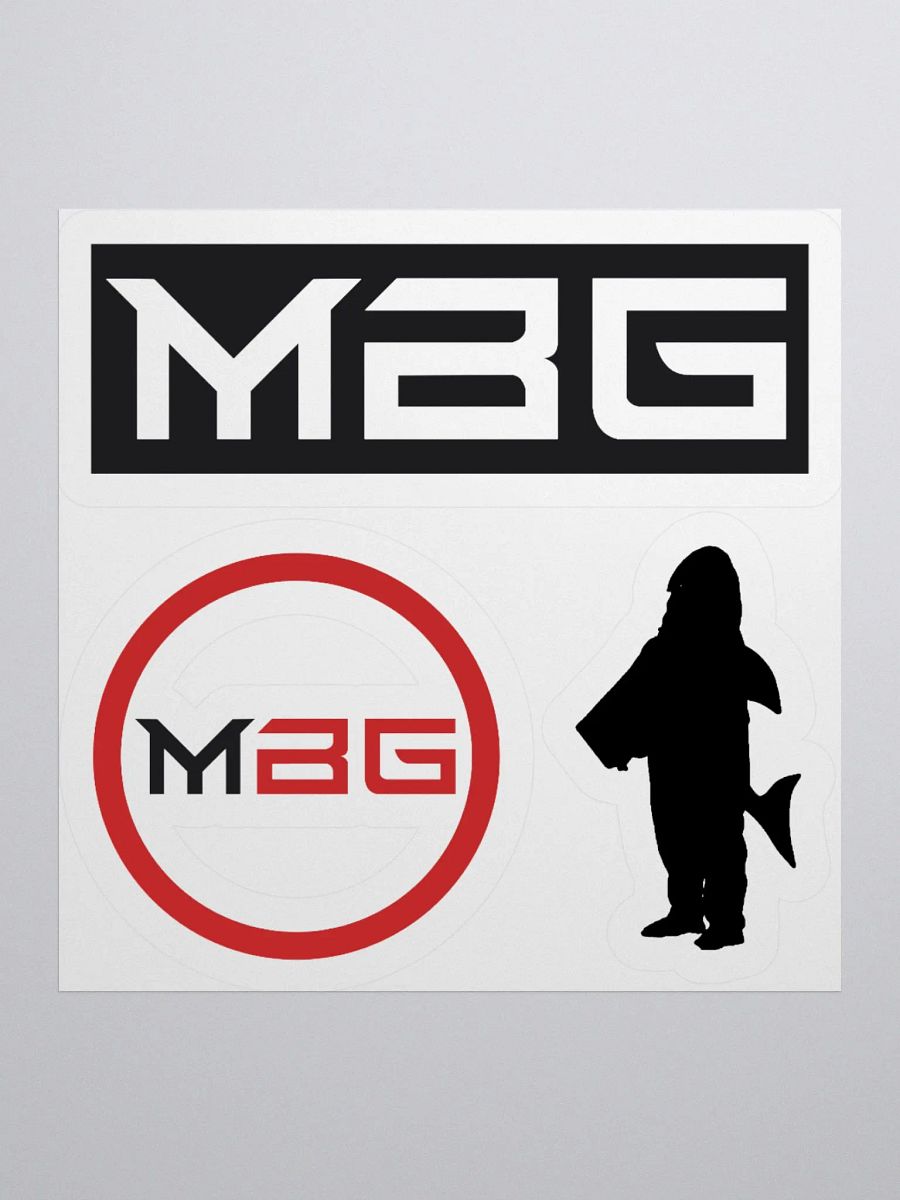 MBG CLASSIC LOGO STICKER PACK product image (1)