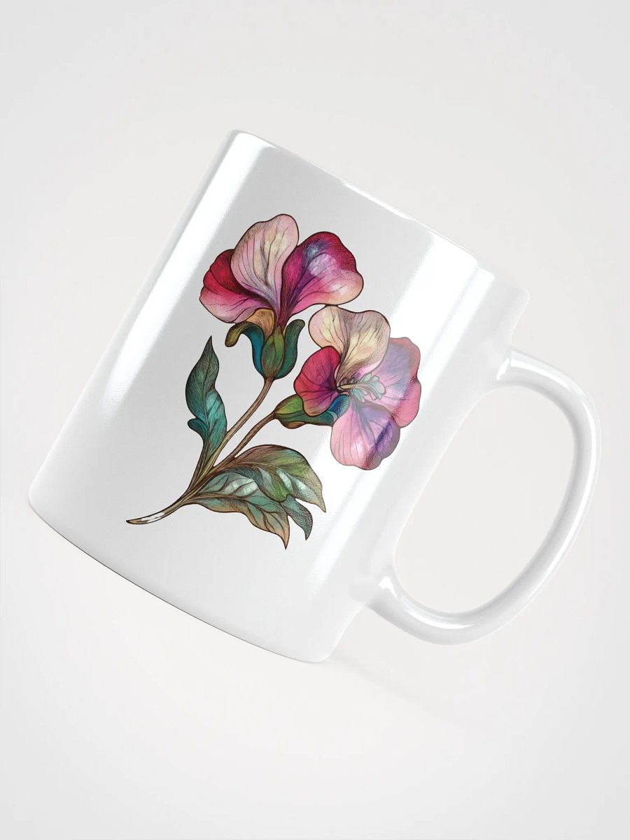 Orchid Symphony White Glossy Mug product image (10)