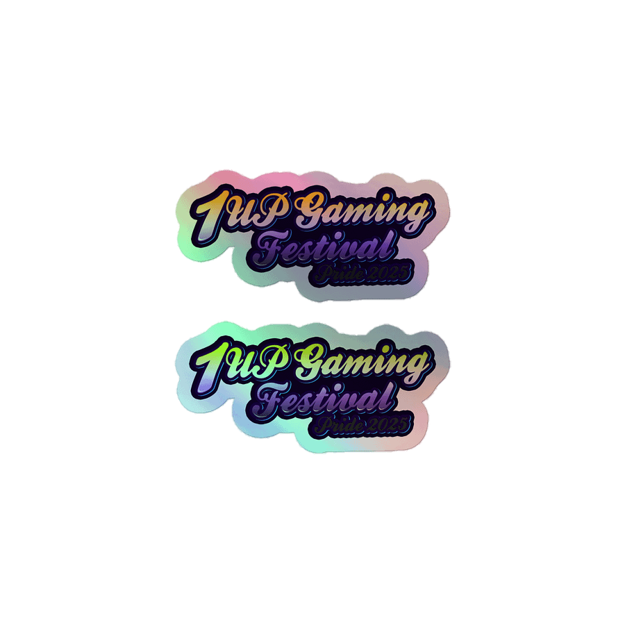 1UP Gaming Festival Nonbinary Pride 2025 Stickers product image (1)
