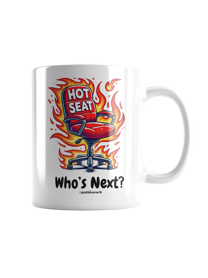 Hot Seat Mug White product image (2)