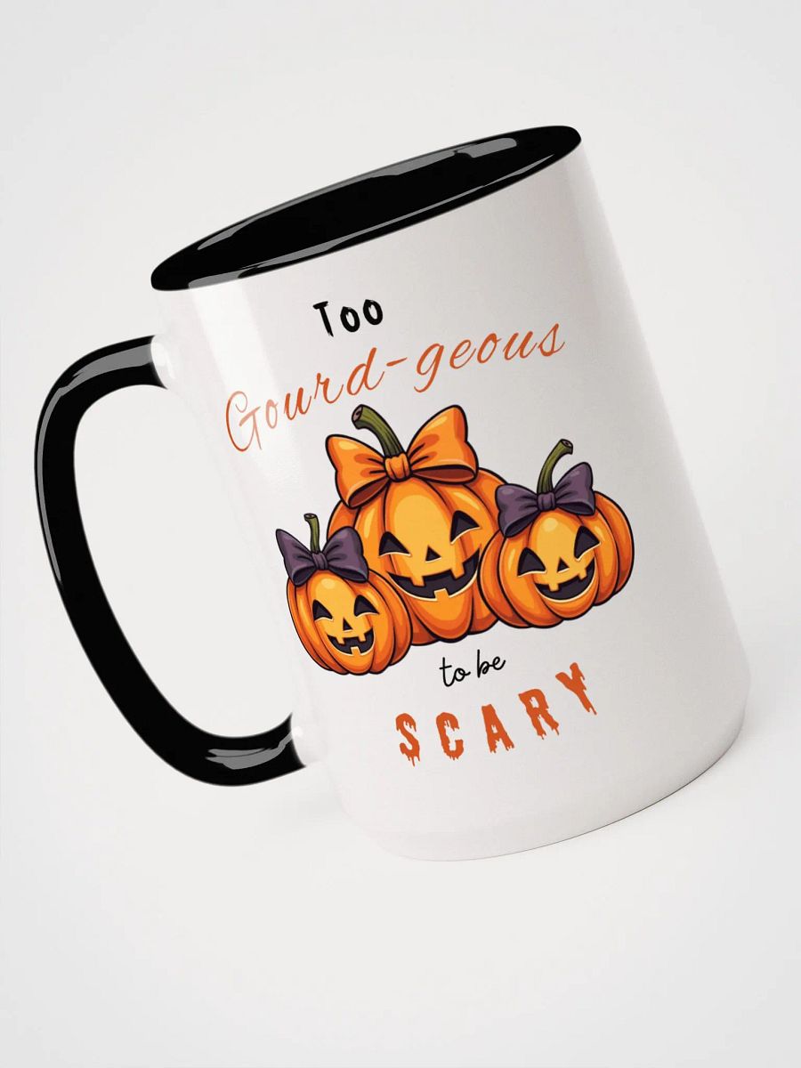Too Gourd-geous to be Scary Color Inside Mug (15oz) product image (4)