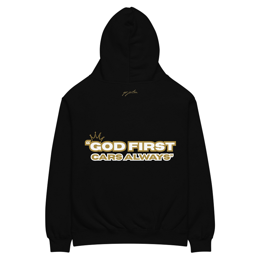 Branded GZ JEITEN 'DRIP' Hoodie | "God First, Cars Always" Edition product image (8)