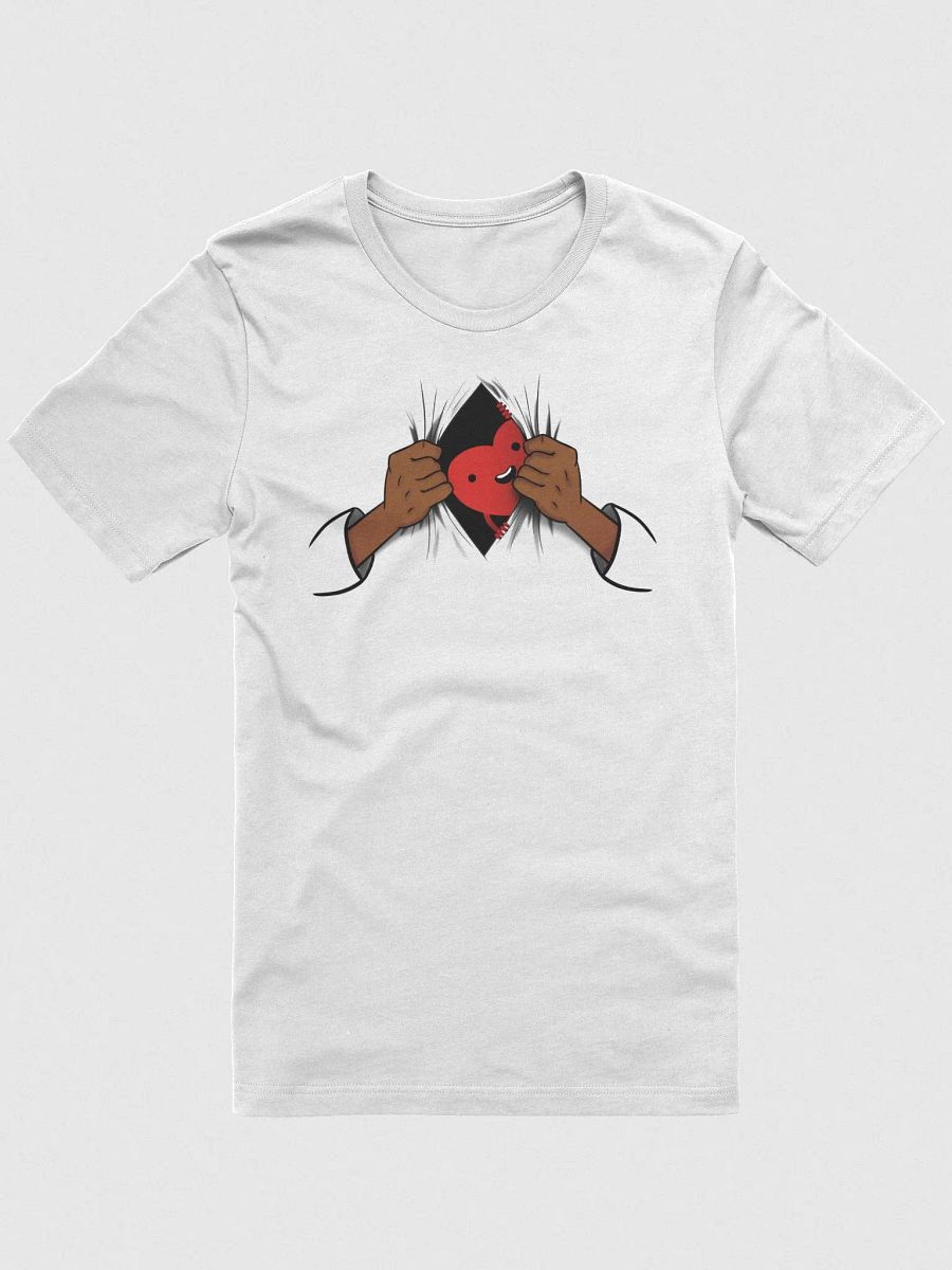 Hello Heart - White Shirt + Black Skin Tone product image (1)