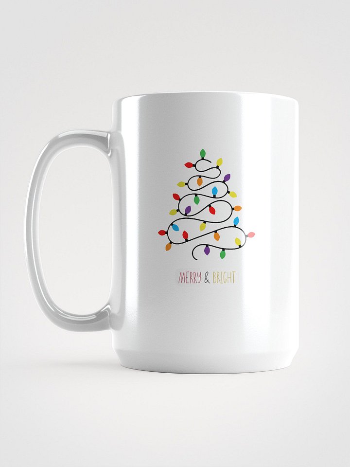 Merry & Bright Christmas Tree Mug product image (1)