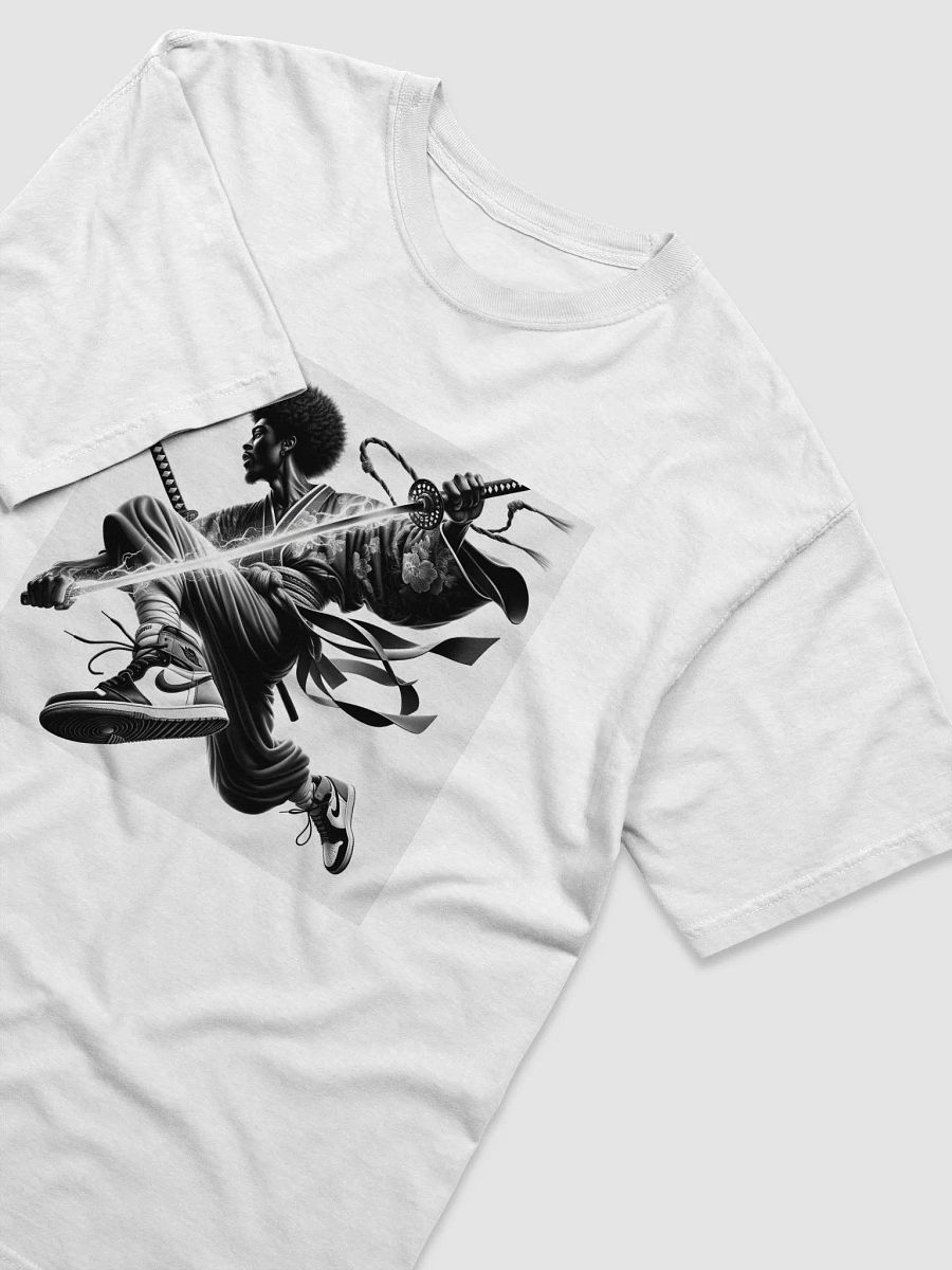 Black Samurai Tee White product image (7)