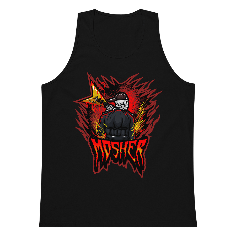 MOSHER GUITAR LOGO MEN'S TANK TOP product image (12)