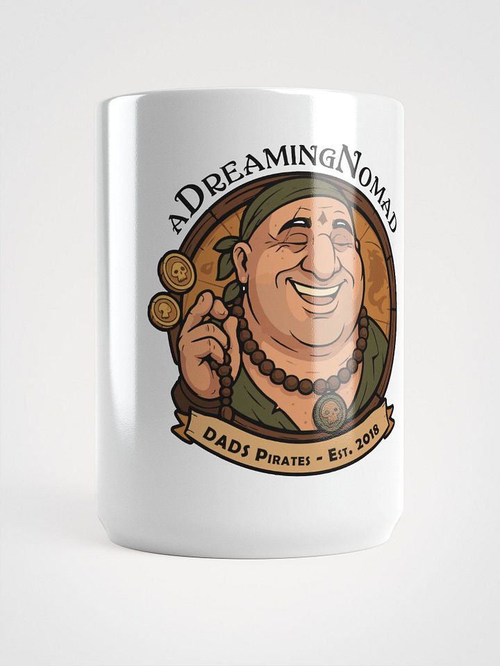 Skull Coins Dad's Pirates Mug product image (1)