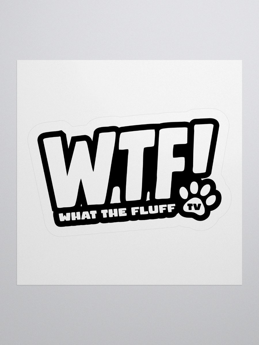 WTF! TV Kiss Cut Stickers product image (1)