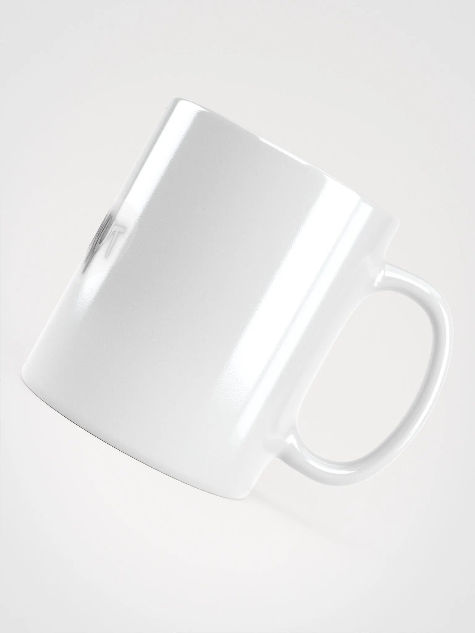 Tasse brillante blanche en relief COCONUT product image (4)