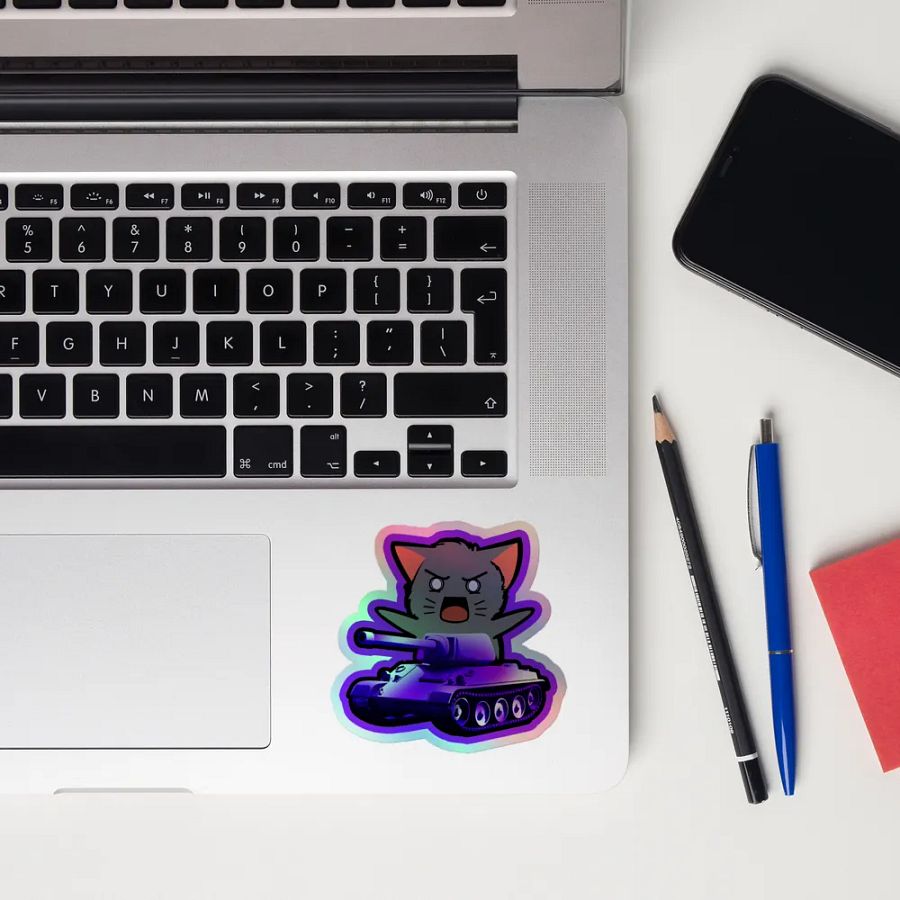 Tank Mus Holo Sticker product image (10)