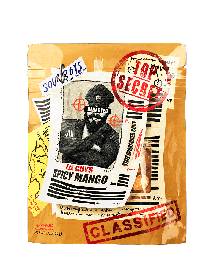 Spicy Mango Sour Gummies - LilGuys product image (1)