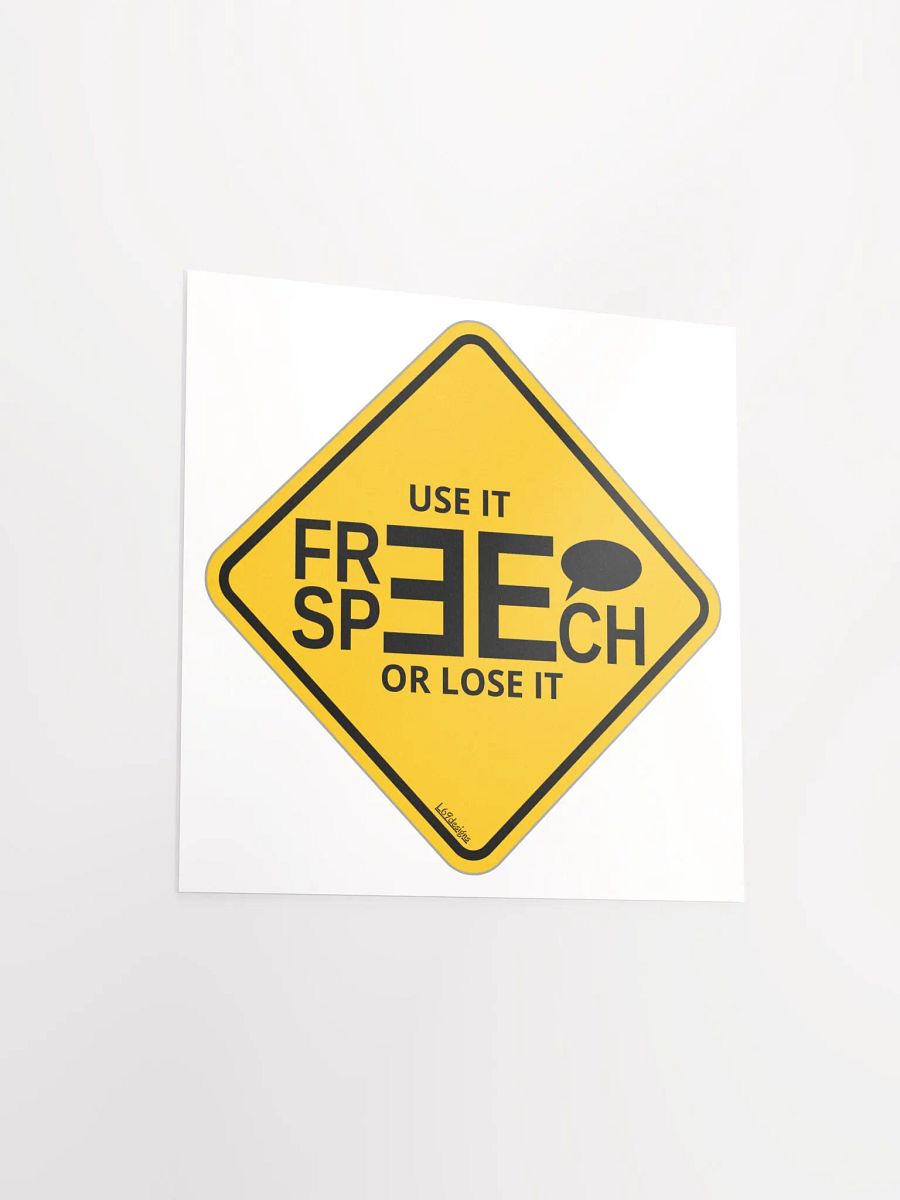 FREE SPEECH, USE IT OR LOSE IT product image (11)