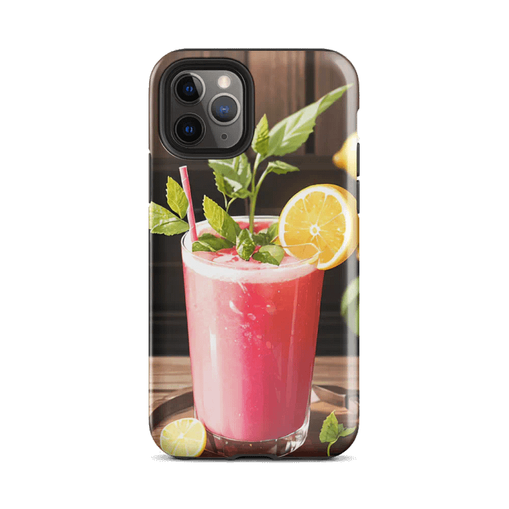 Summer Splash iPhone Tough Case – Vibrant Fruit Drink Design product image (25)