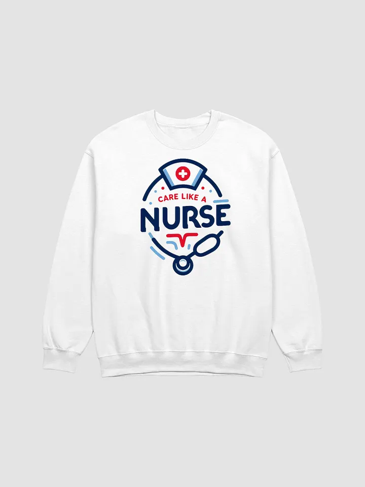 Nurse-Inspired Care Crewneck Sweatshirt product image (3)