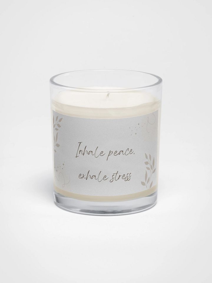 Tranquility Infusion Soy Wax Candle product image (1)