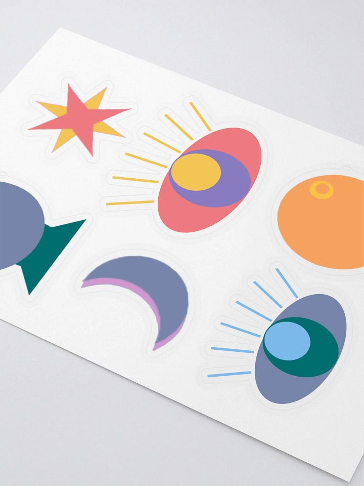 Cosmic Kaleidoscope Sticker Sheet product image (2)