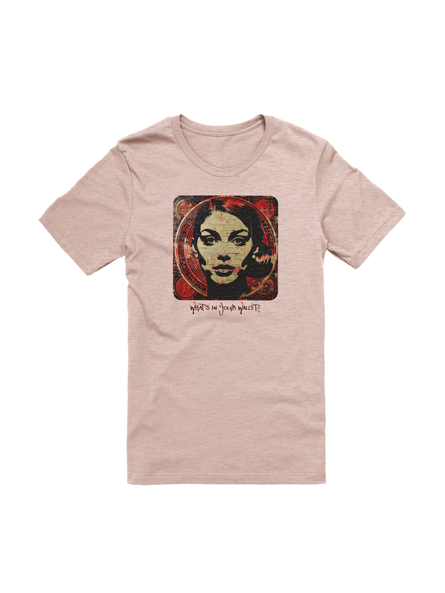 Bitcoin Street Art Portrait T-Shirt product image (1)
