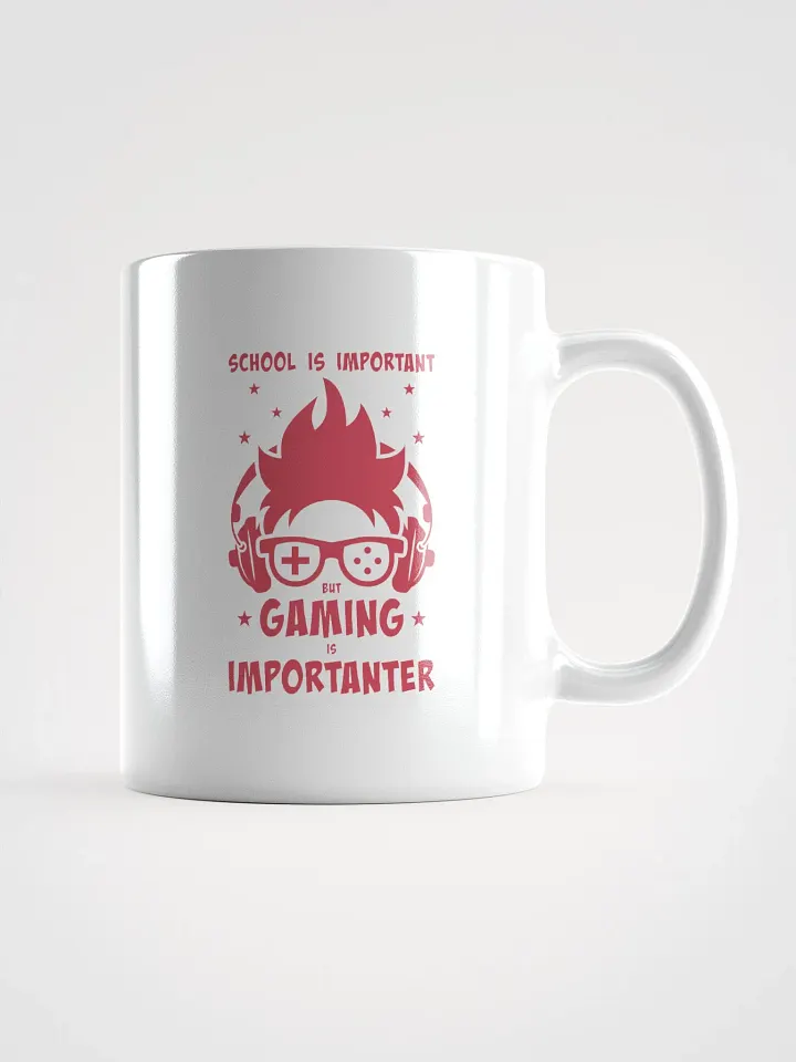 School is Important But Gaming is Importanter Coffee Mug product image (1)