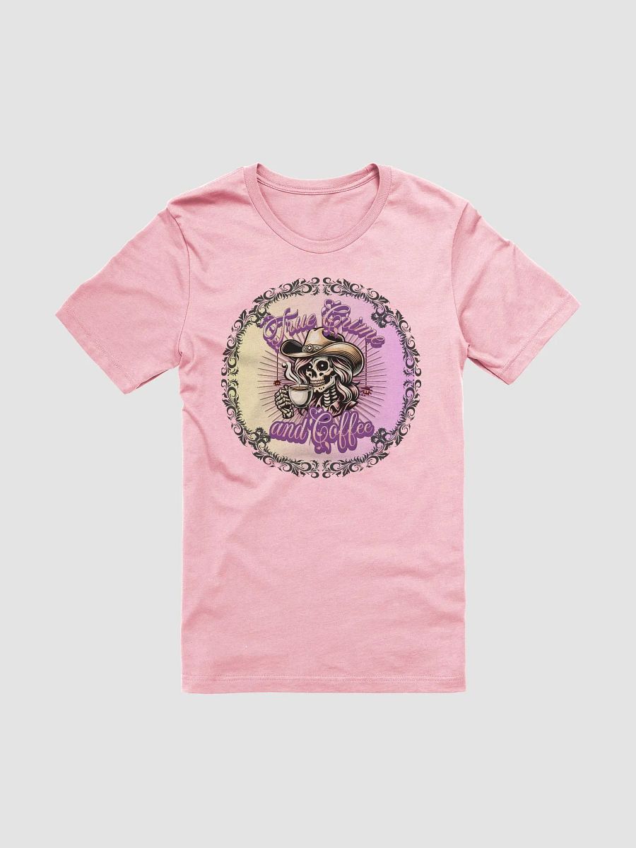 True Crime Skeleton Coffee T-Shirt product image (9)