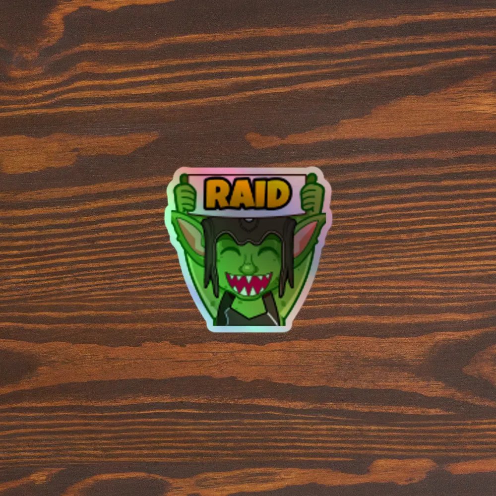 Raid Holographic Sticker product image (3)
