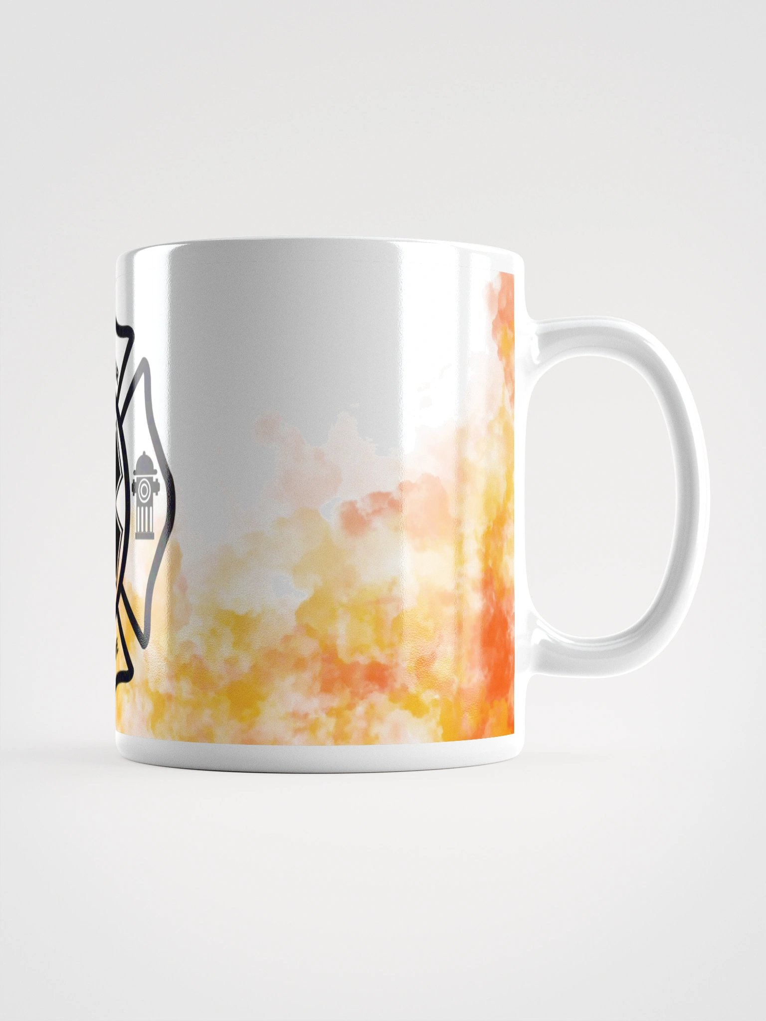 JMRF&RD Emblem White Glossy Mug product image (1)