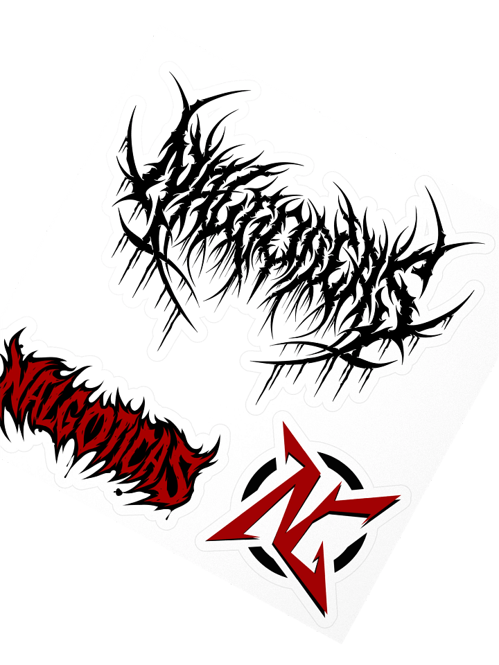 Nalgoticas Metal Alt Sticker Bundle product image (2)