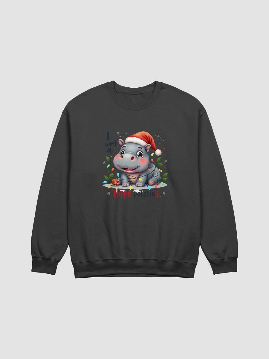 🎄 I Want a Hippopotamus for Christmas Sweatshirt product image (3)