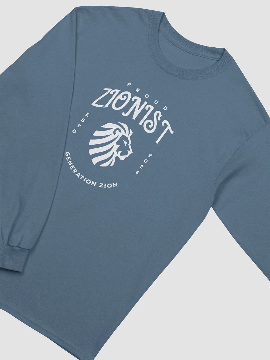 Proud Zionist Long Sleeve product image (4)