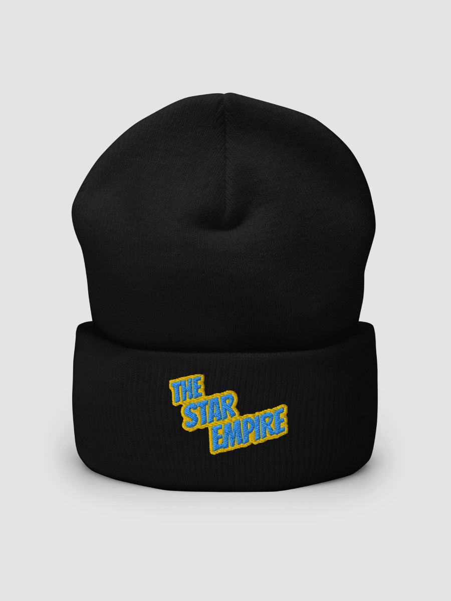 [Star-Empire] Embroidered Cuffed Beanie product image (1)