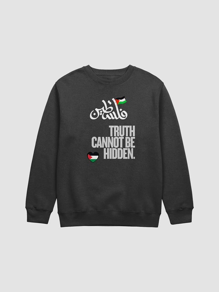 Palestinian Truth Premium Sweatshirt | Truth cannot be hidden product image (2)
