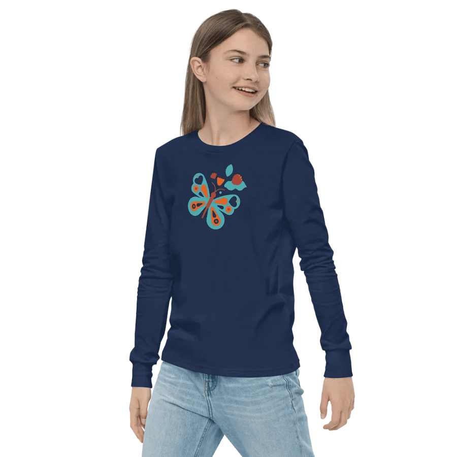 Bella Canvas Youth Long Sleeve T-Shirt product image (15)