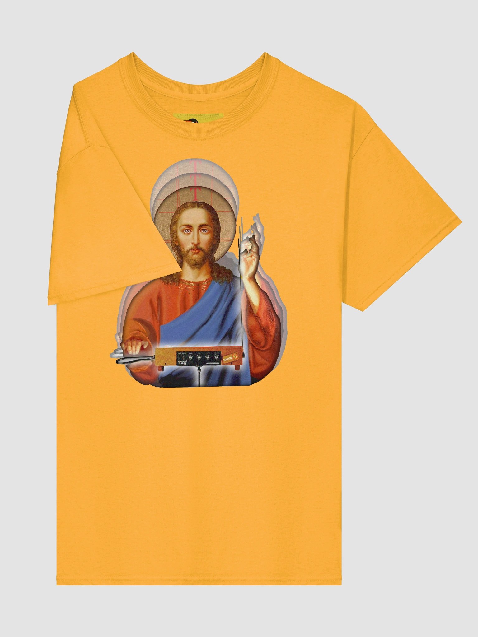 The Holy Theremin by Frank Fonik, Techno EDM Unisex t-shirt product image (26)