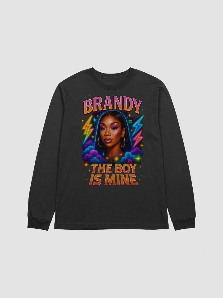 Brandy Neon Retro Heartthrob Long Sleeve Tee product image (2)