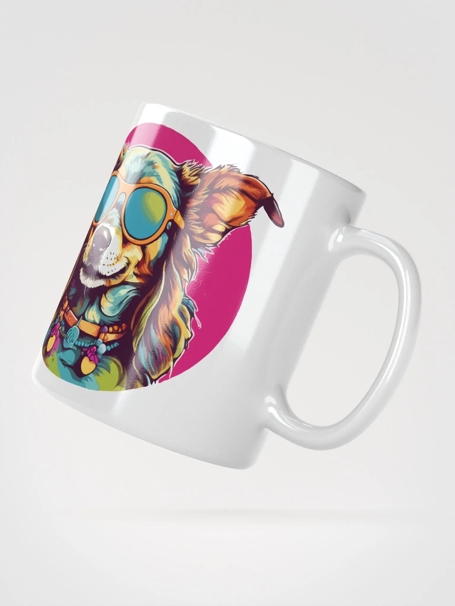 Hippie Dog 8 , Mug product image (3)