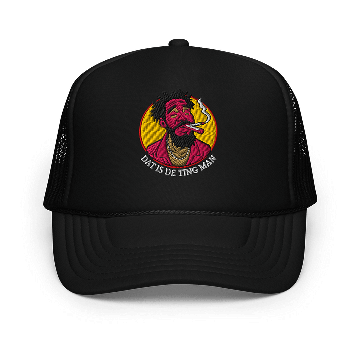 Dat Is De Ting Man Flamingo Color Design Trucker Hat product image (1)