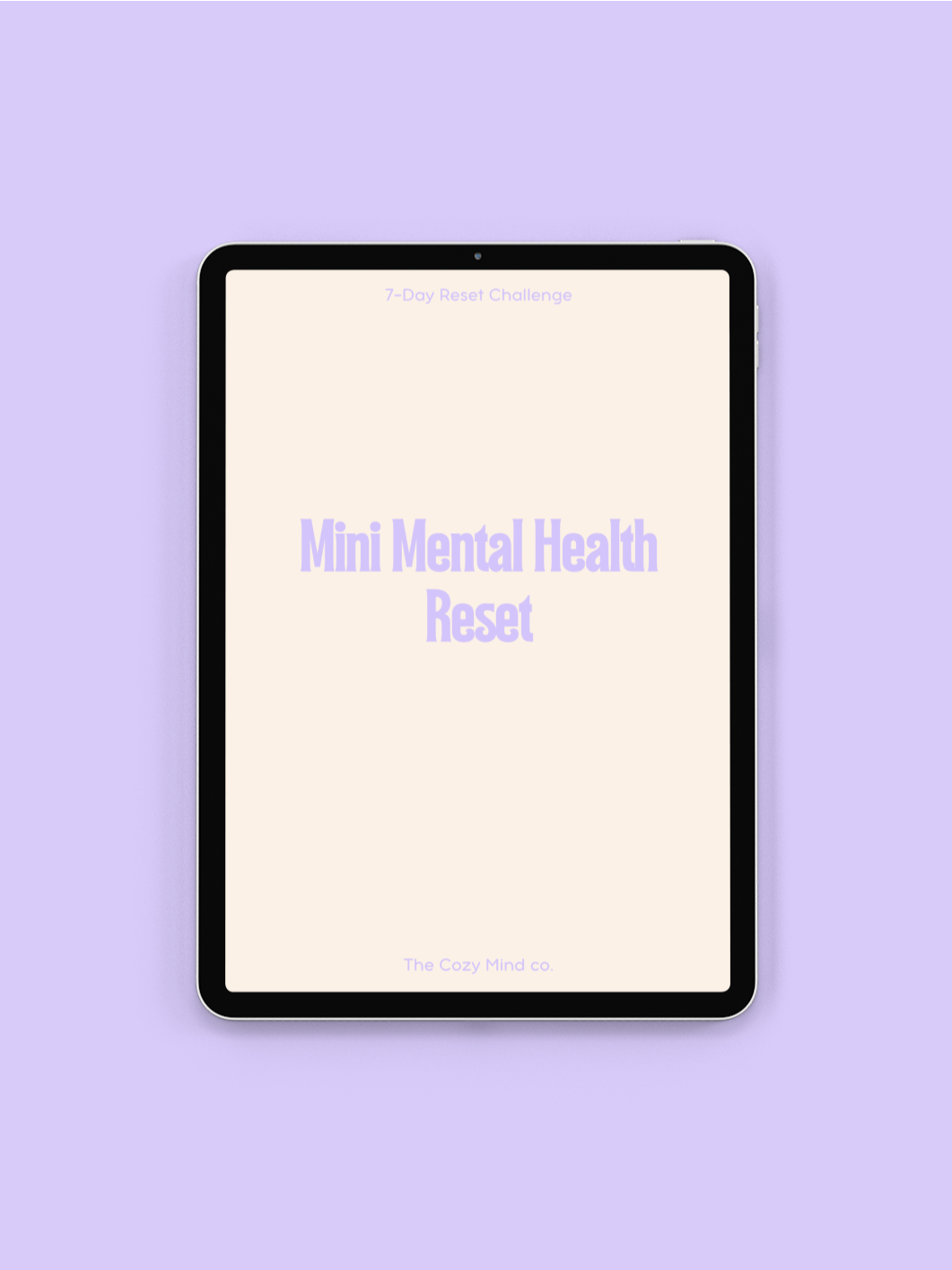 Mini Mental health reset challenge product image (4)