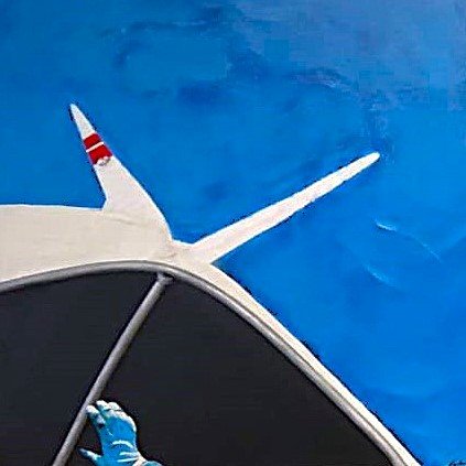 Letting Go - Mixed Medium Art - 36x36 product image (1)