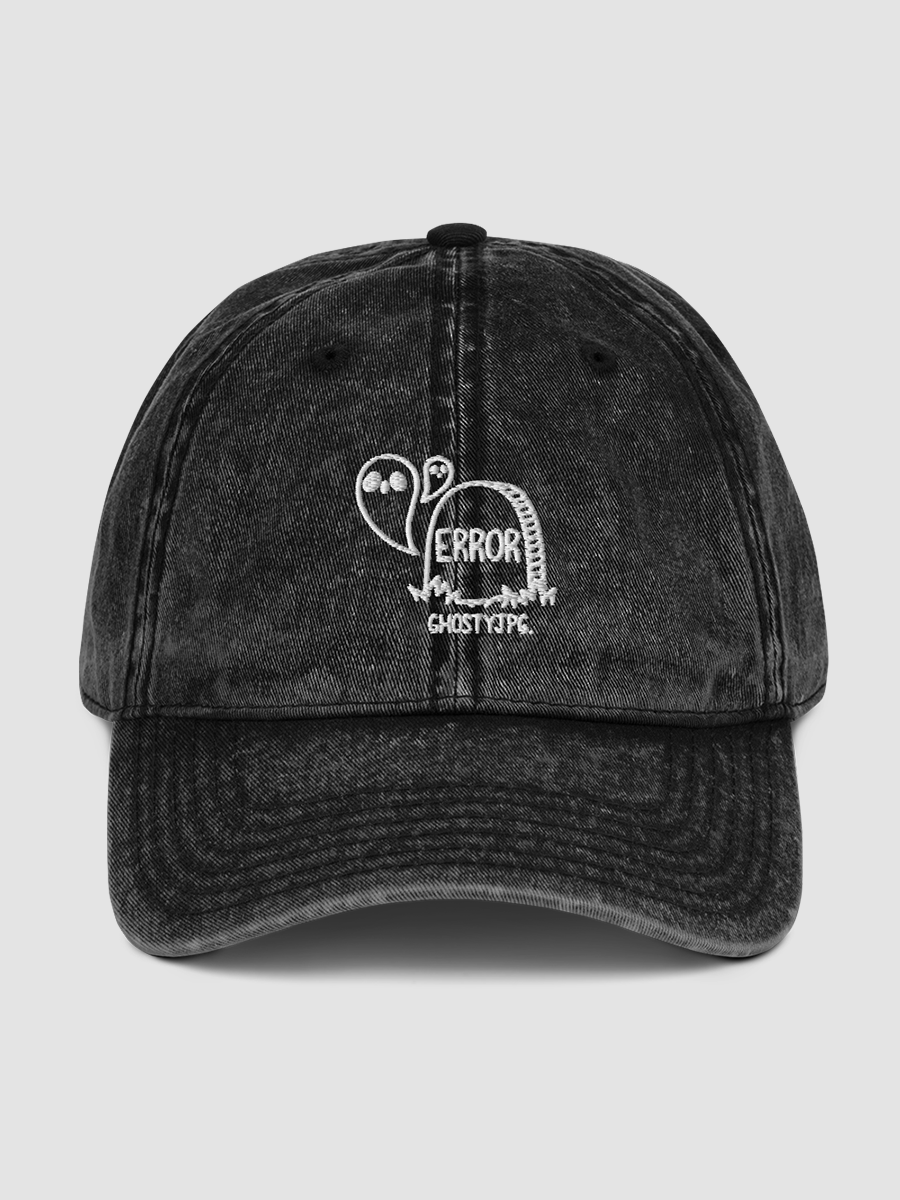 Ghostyjpg Gravestone Embroidered Vintage Dad Hat