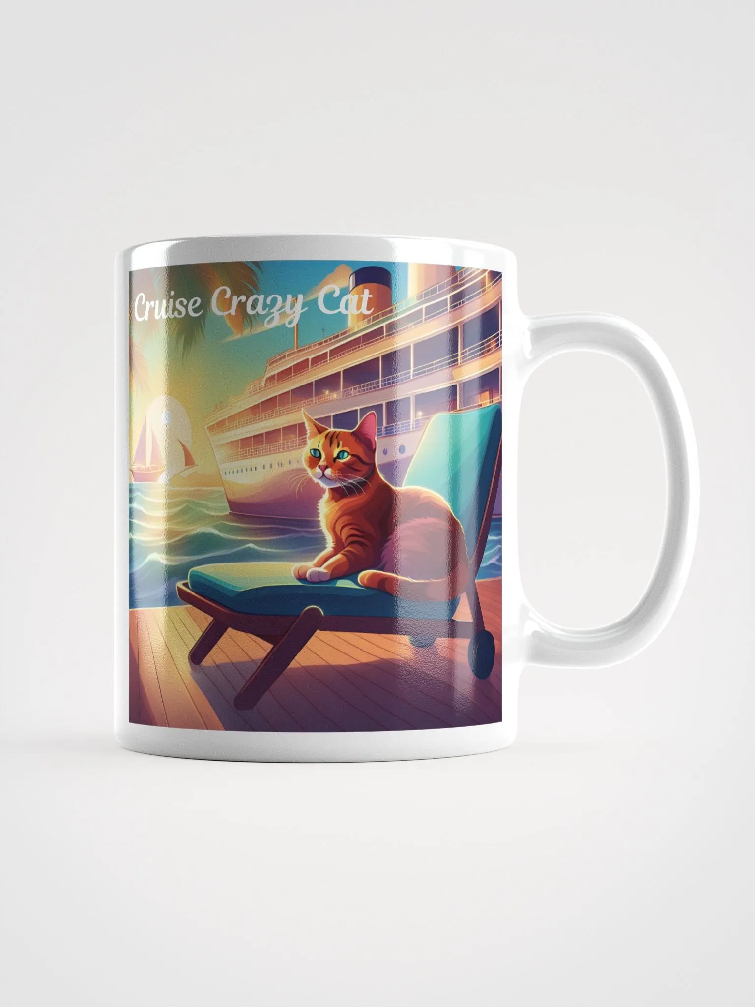 CRUISE CRAZY CAT MUG product image (5)