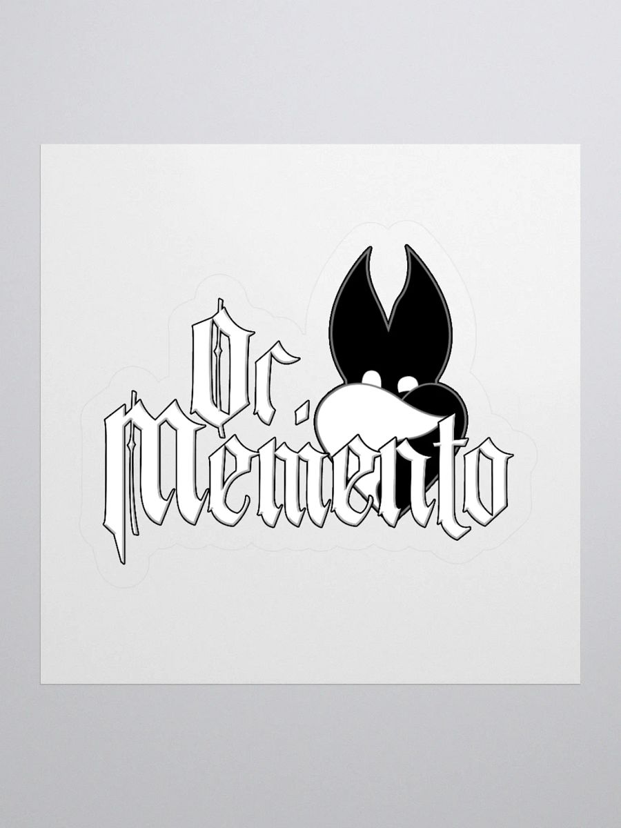 Dr. Memento Classic Logo Sticker product image (1)