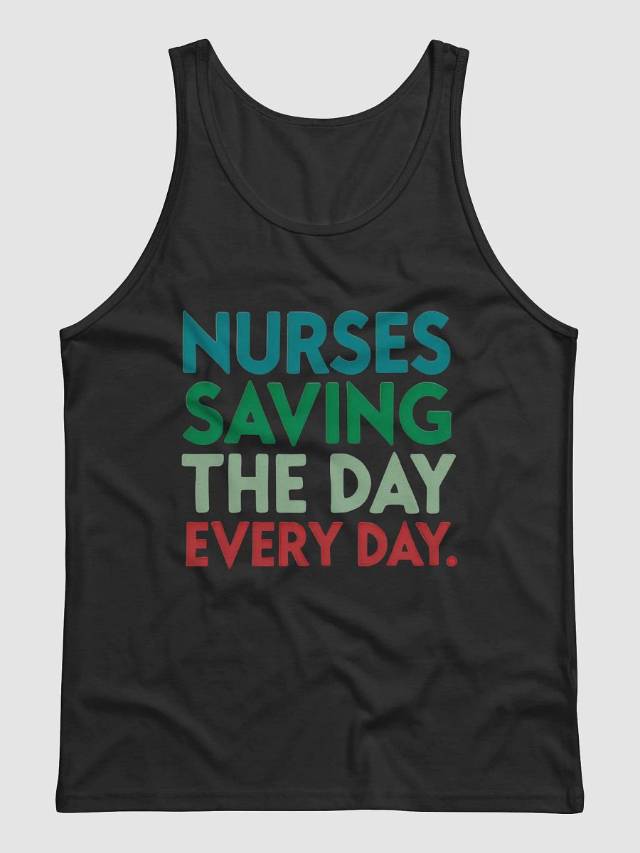 Everyday Heroes, Heroic Nurses Slogan Tank Top product image (5)