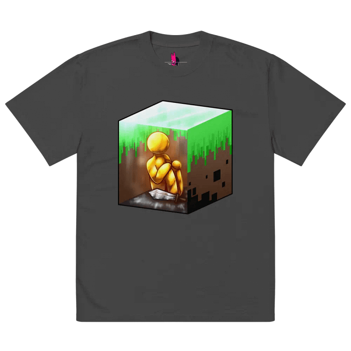alan becker gold minecraft shirt product image (2)