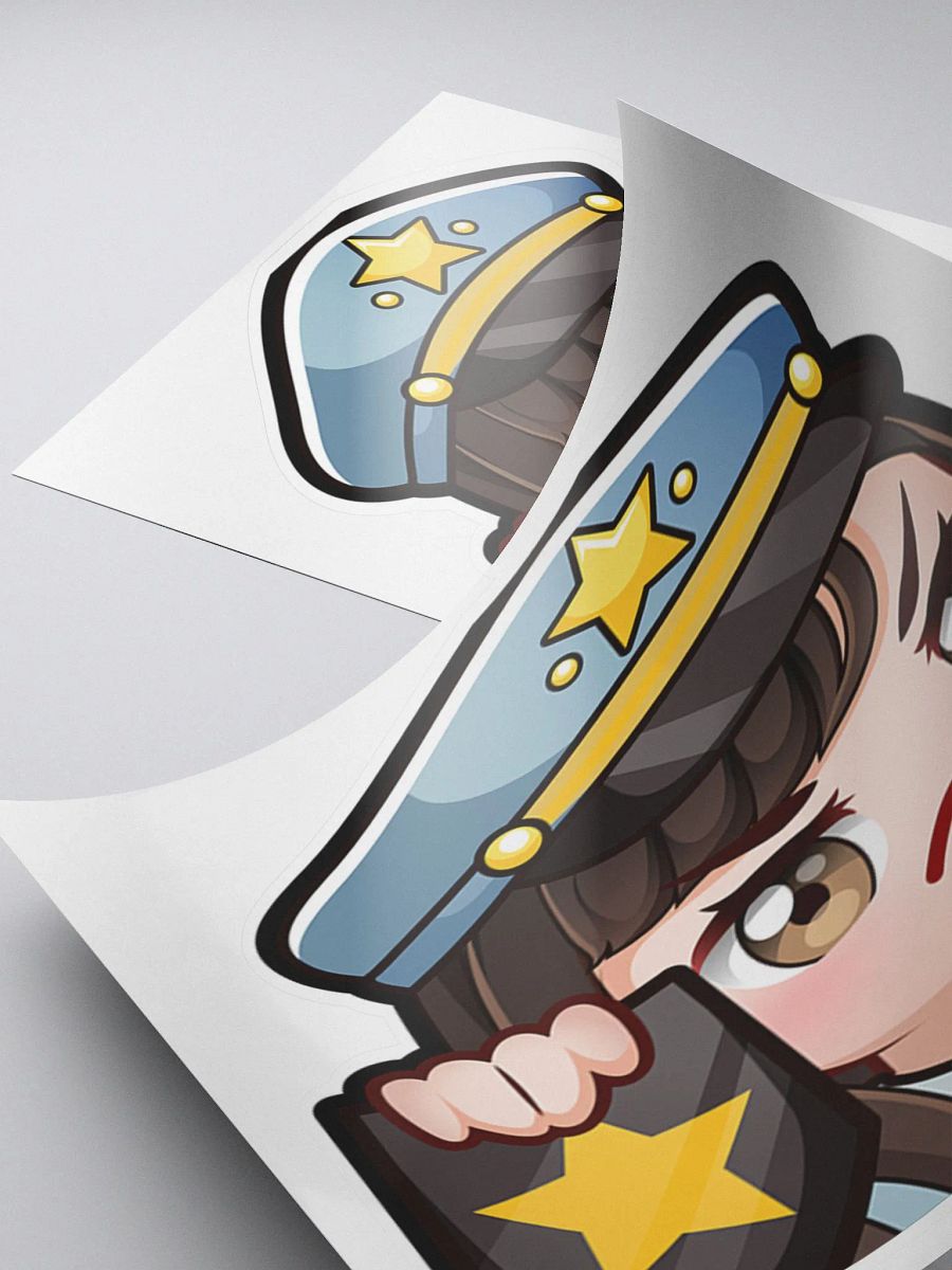 PeachyKat Police Sticker product image (4)