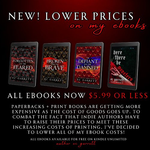 NEW! I've lowered all of my ebook prices. Not only can you read them for free on Kindle Unlimited, but you can get your own c...