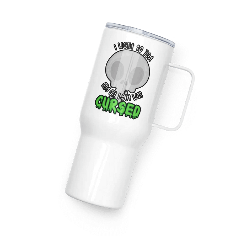 All I Got Was Cursed - Priest - Travel Mug w/Handle product image (4)