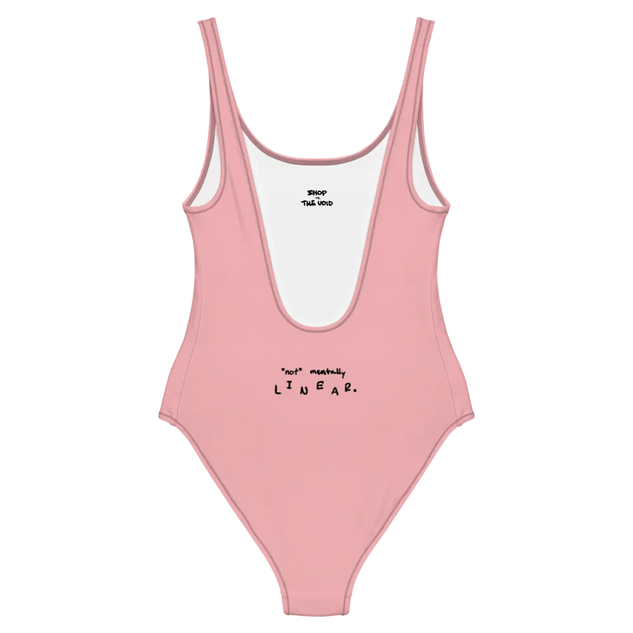 *not* mentally linear one piece swimsuit product image (2)